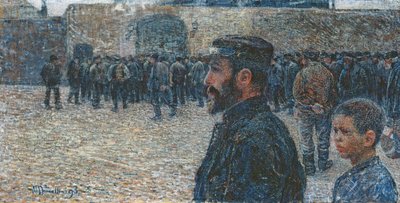 The Call to Work by Plinio Nomellini